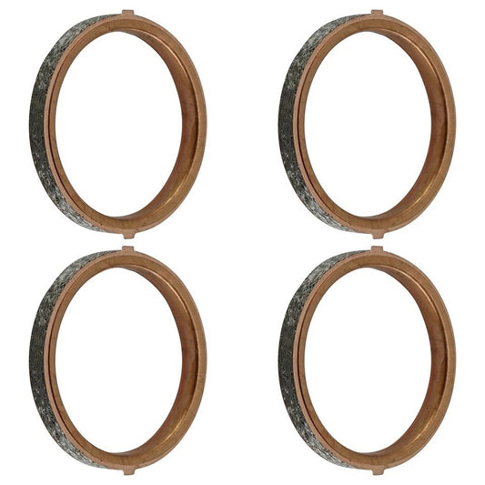 4 Exhaust Muffler Pipe Gaskets for Suzuki GSX-R1000 2001-06 / GSX-R1000Z 2003-04