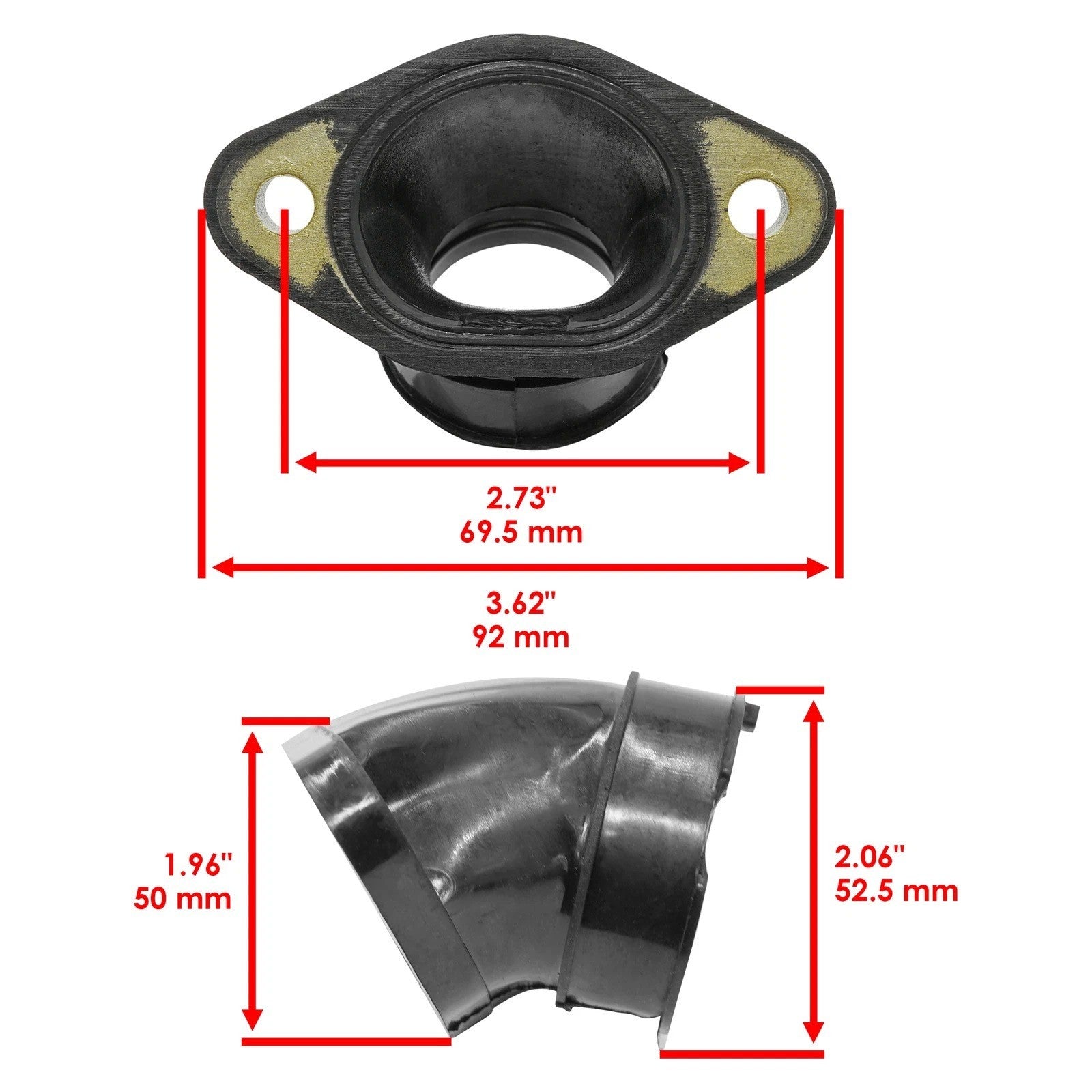 Intake Manifold Carburetor Boot for Polaris 3084879
