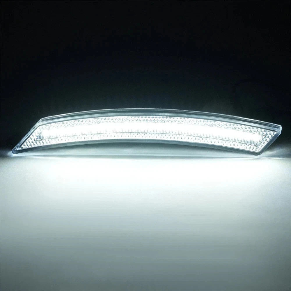 Front Rear LED Side Marker Lights Clear For Mini Cooper R55 R56 R57 R58 R59 4PCS