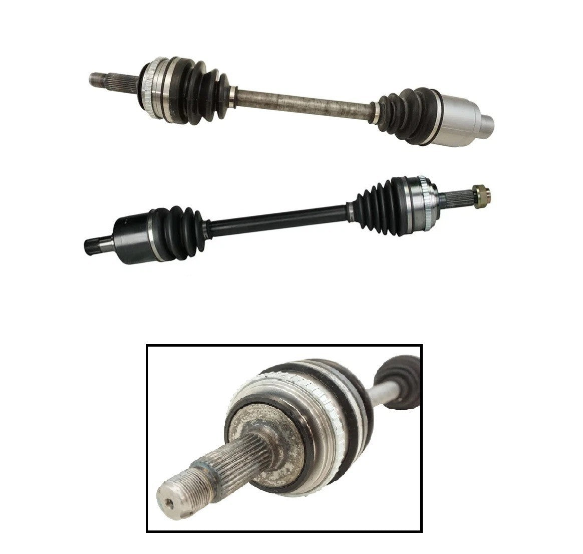 Front CV Axle Shaft Set For 2001-2002 Acura MDX 2003-2004 Honda Pilot