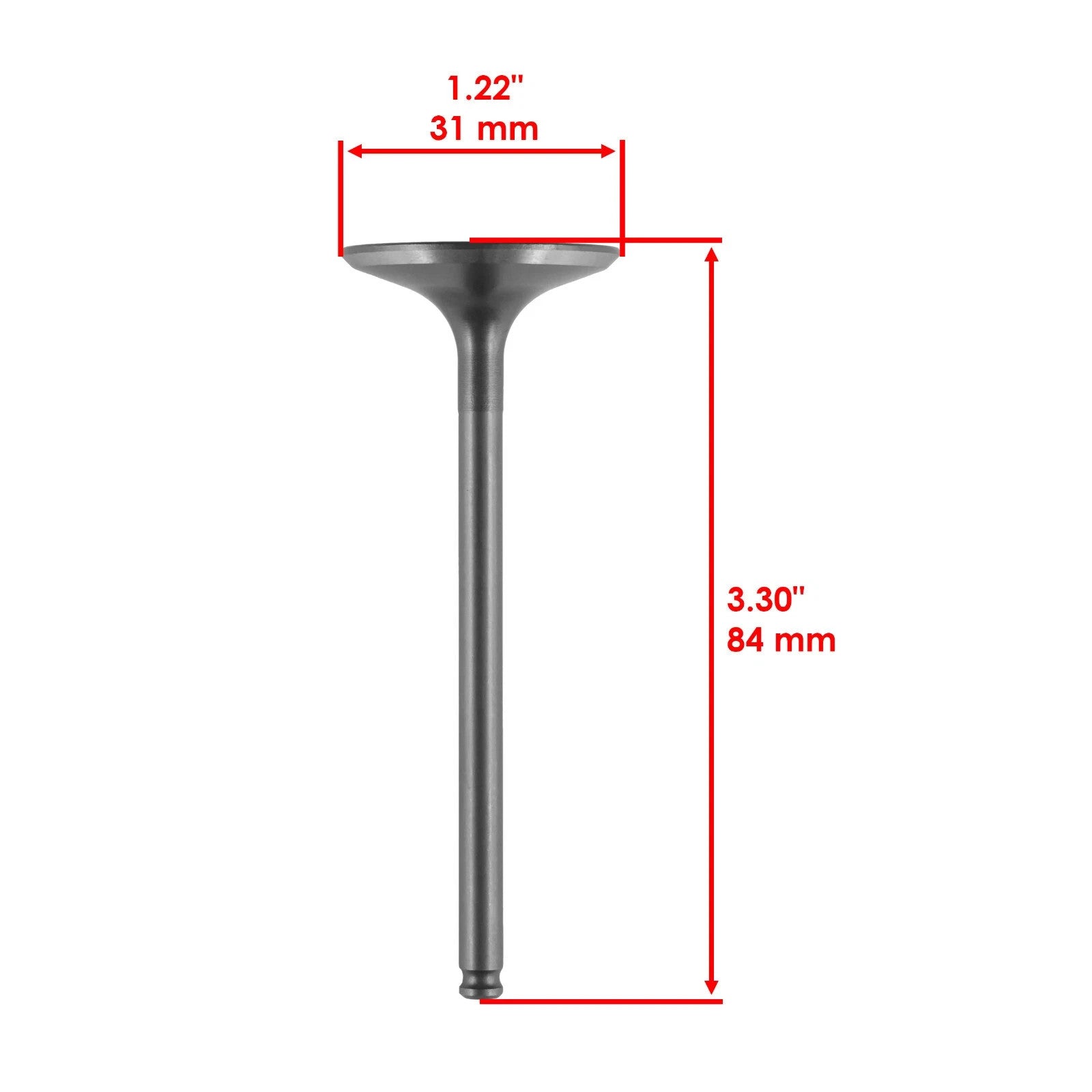 2x Intake Valve Kit For Honda CRF250R 2008 2009 Motorcycle NEW 