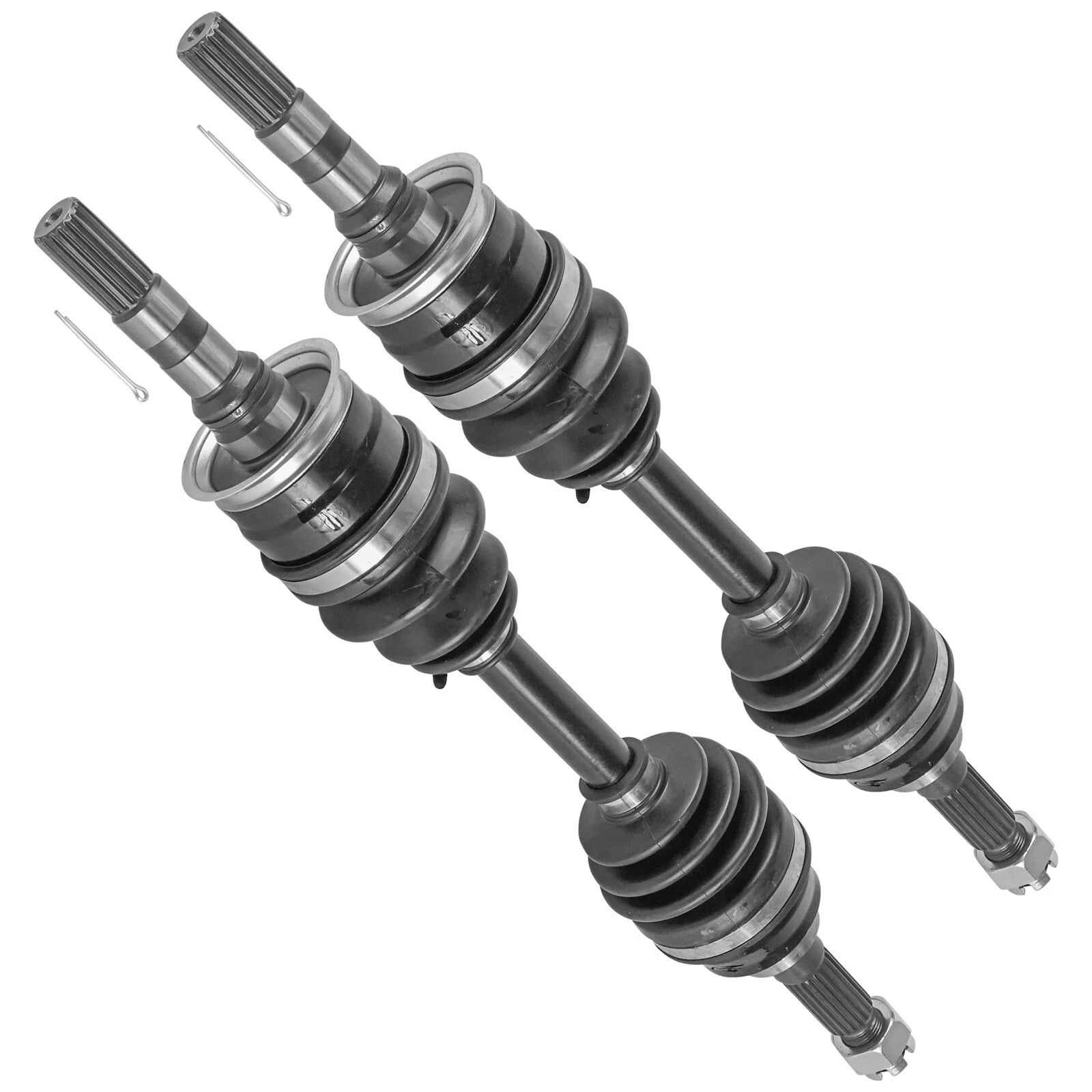 Front Left & Right CV Joint Axles For Kawasaki Bayou 400 KLF400B 4X4 1993-99