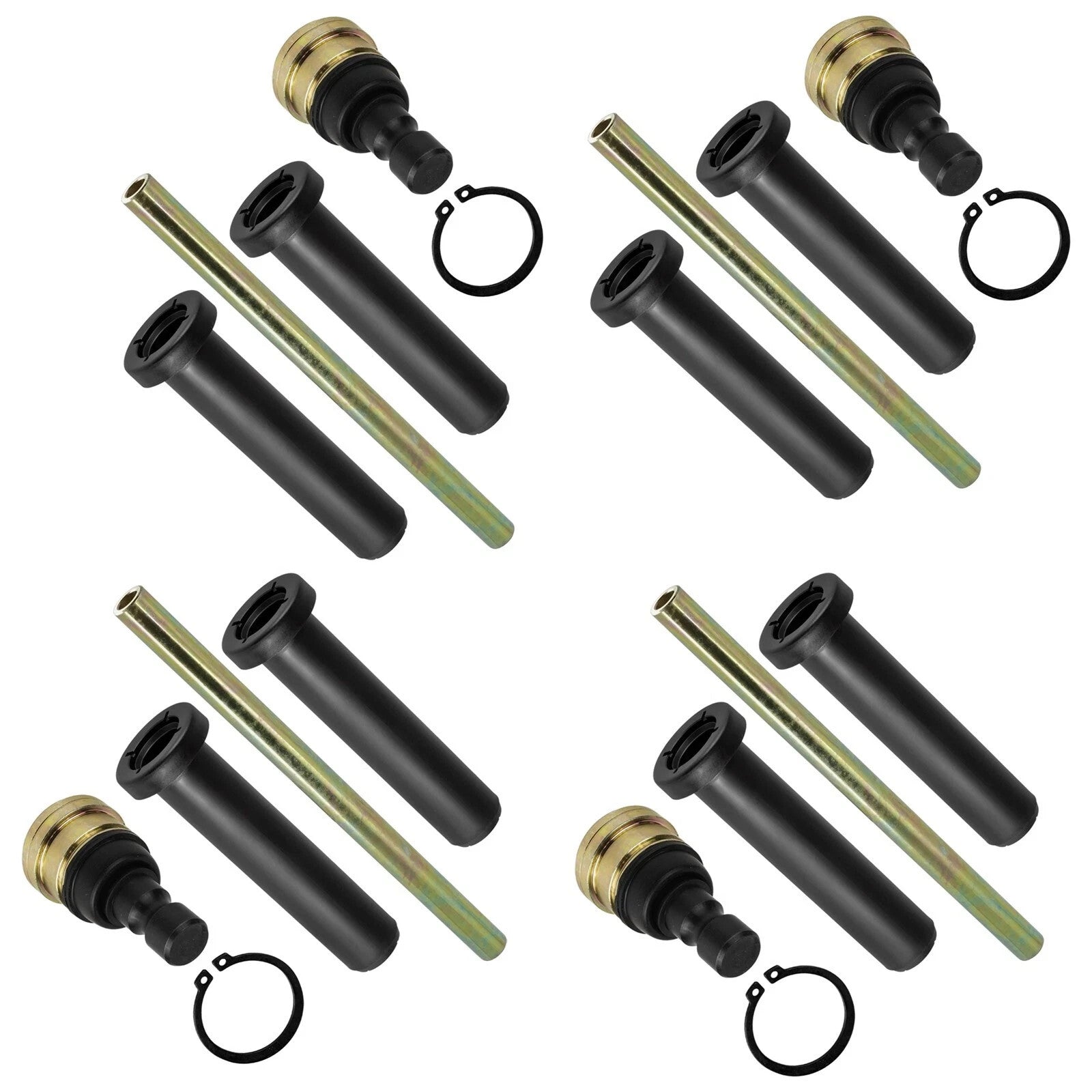 Front Upper A Arm Pivot Bushing Ball Joint Kit For Polaris RZR S 800 2010-2014