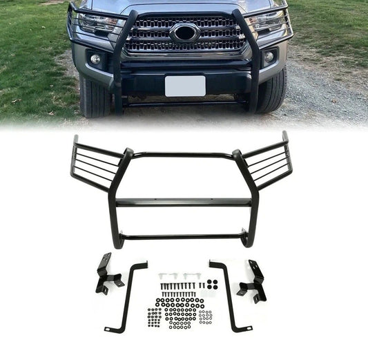 Fits Toyota Tacoma 2016-2023 Bumper Brush Grill Guard In Black Powder Coated