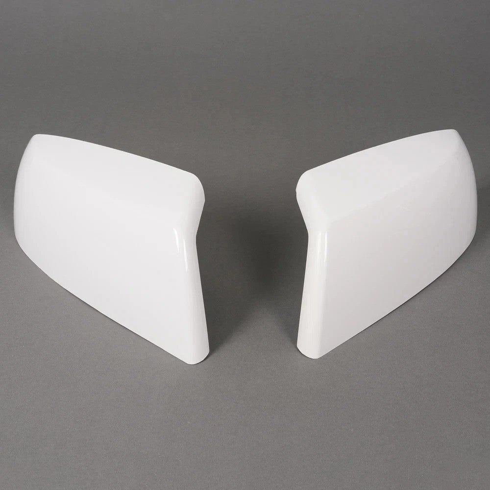 HECASA White Mirror Caps REPLACEMENT For Toyota Tundra Sequoia 2011-2019