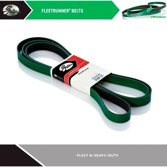 GATES Heavy Duty Serpentine Belt FOR CHEVY SILVERADO 2500 HD V8 6.6L 2002-2010