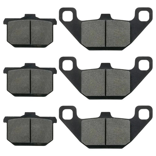 Front and Rear Brake Pads for Kawasaki ZX600 Ninja 600R 600RX 1985 1986 1987