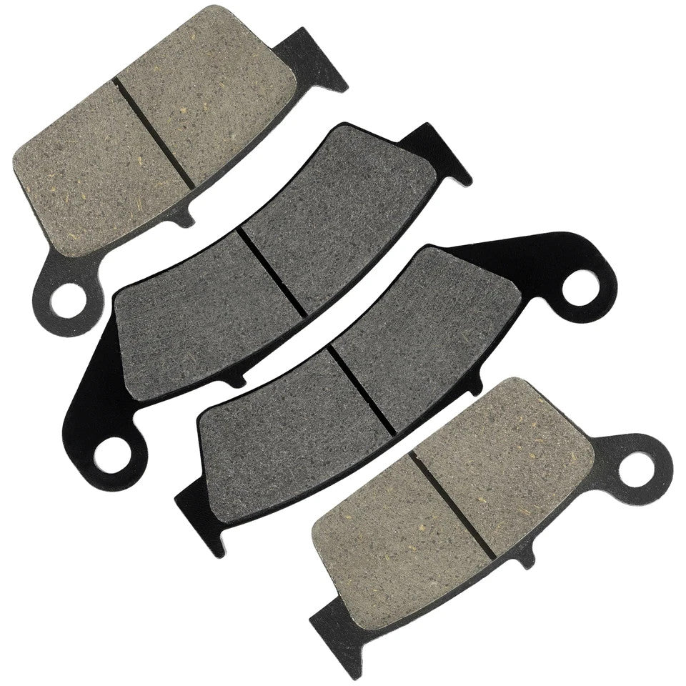 Front Rear Brake Pads for Honda CR125R 1987 1988 1989 1990 1991 1992