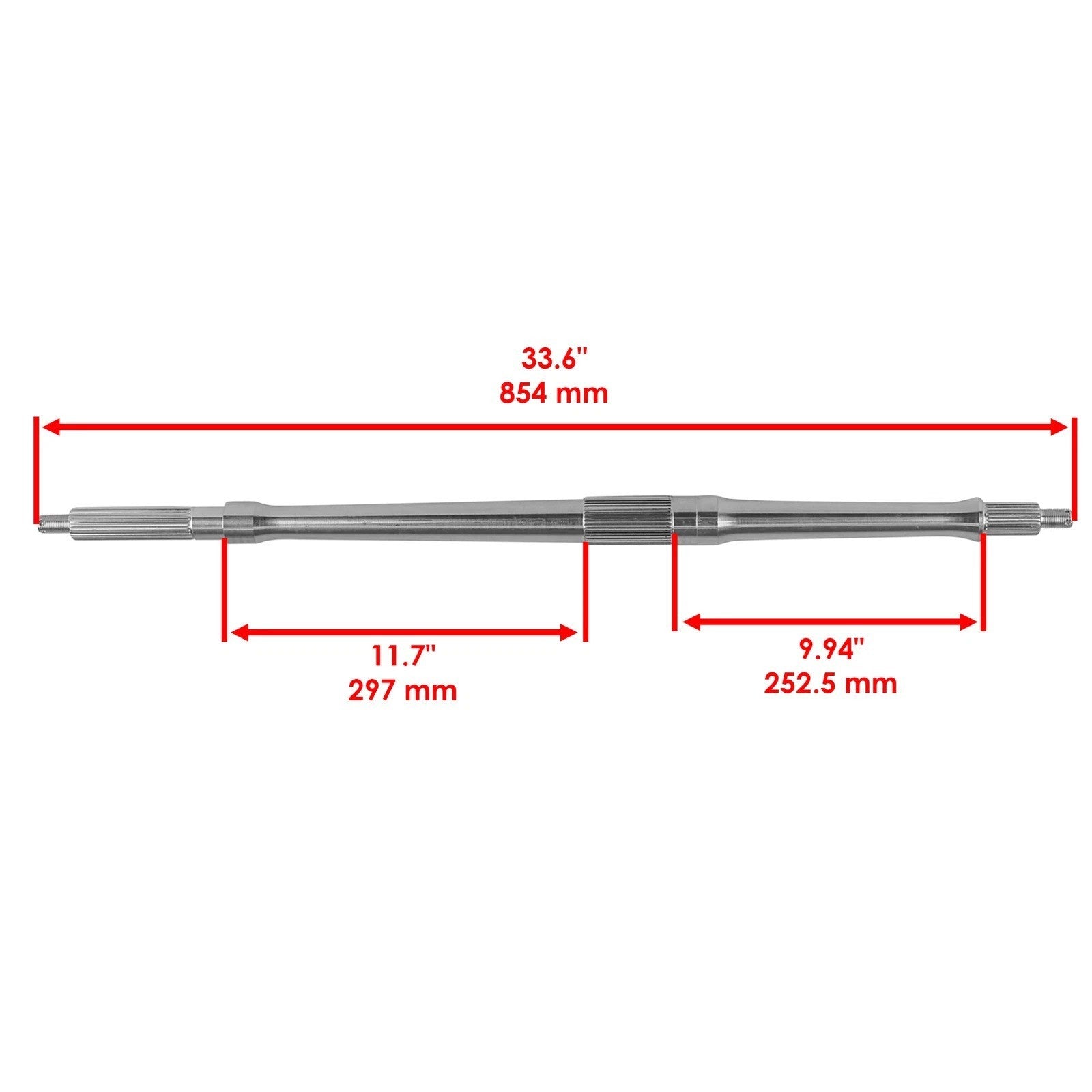 Rear Axle Shaft for Yamaha Wolverine 350 YFM350FX YFM 350Fx 4X4 1996-2005