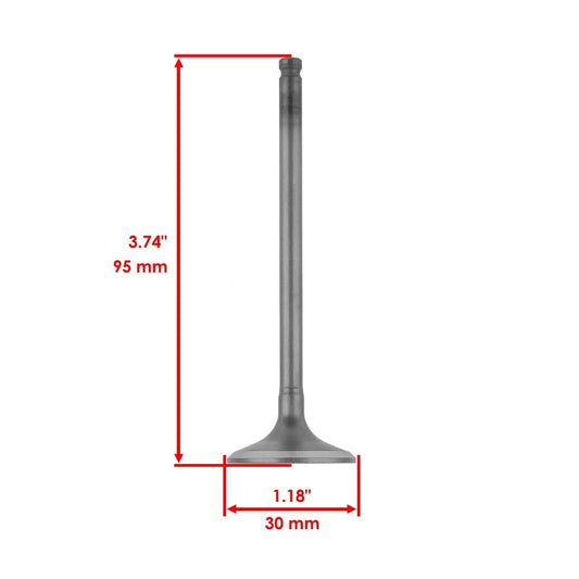 Intake & Exhaust Valve for Honda Rancher 400 2004 2005 2006 2007 