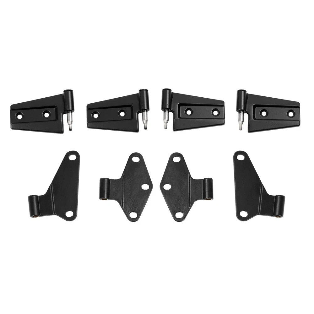 Set of 8 Body Door Hinges For 2007-2018 Jeep Wrangler JK Driver Passenger Side