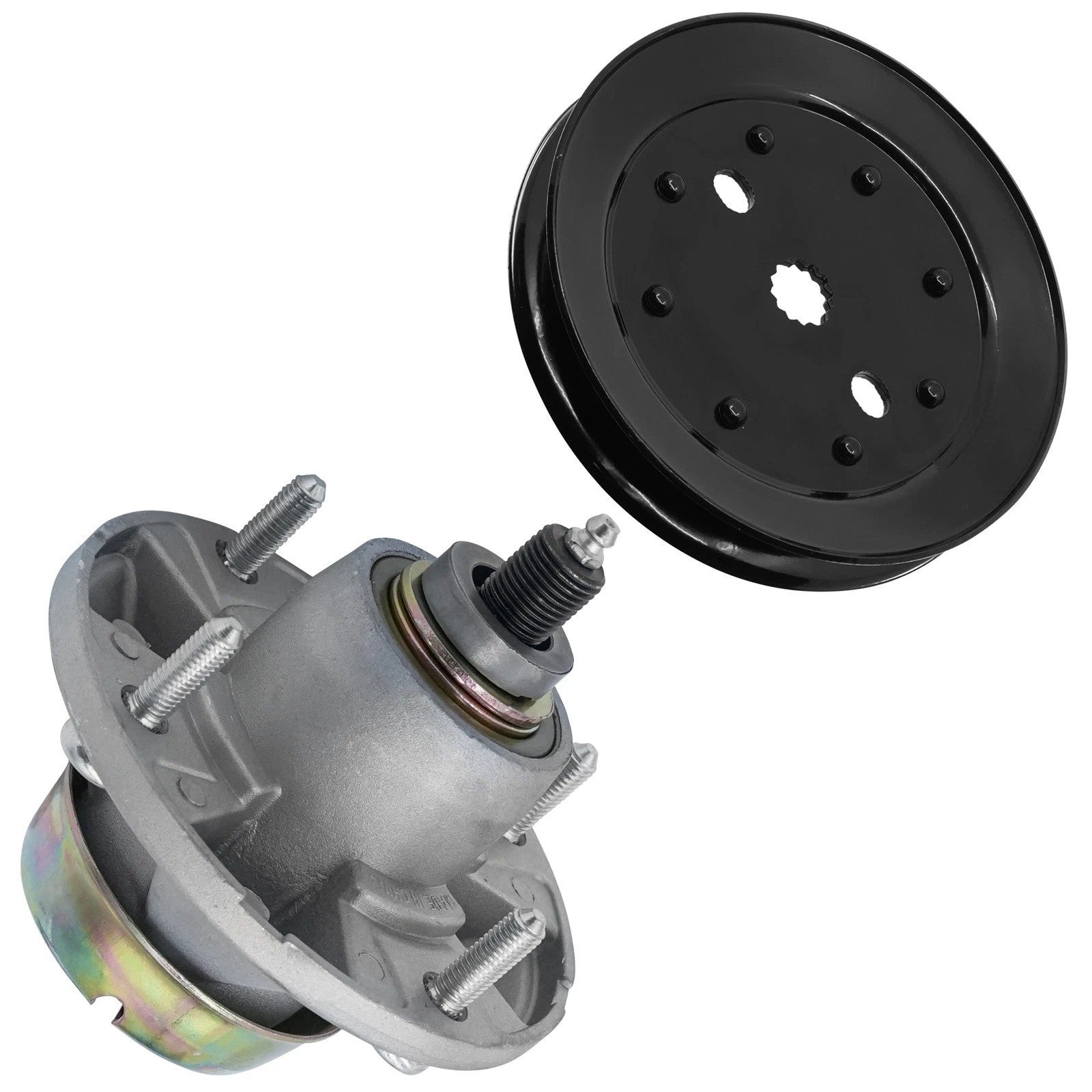 Blade Spindle Assy w/Pulley for John Deere X465 X475 X485 X495 X500 X575 54"62"