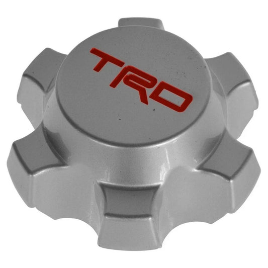 OEM TRD Alloy Wheel Center Hub Cap Silver Finish for Toyota Tacoma FJ Cruiser