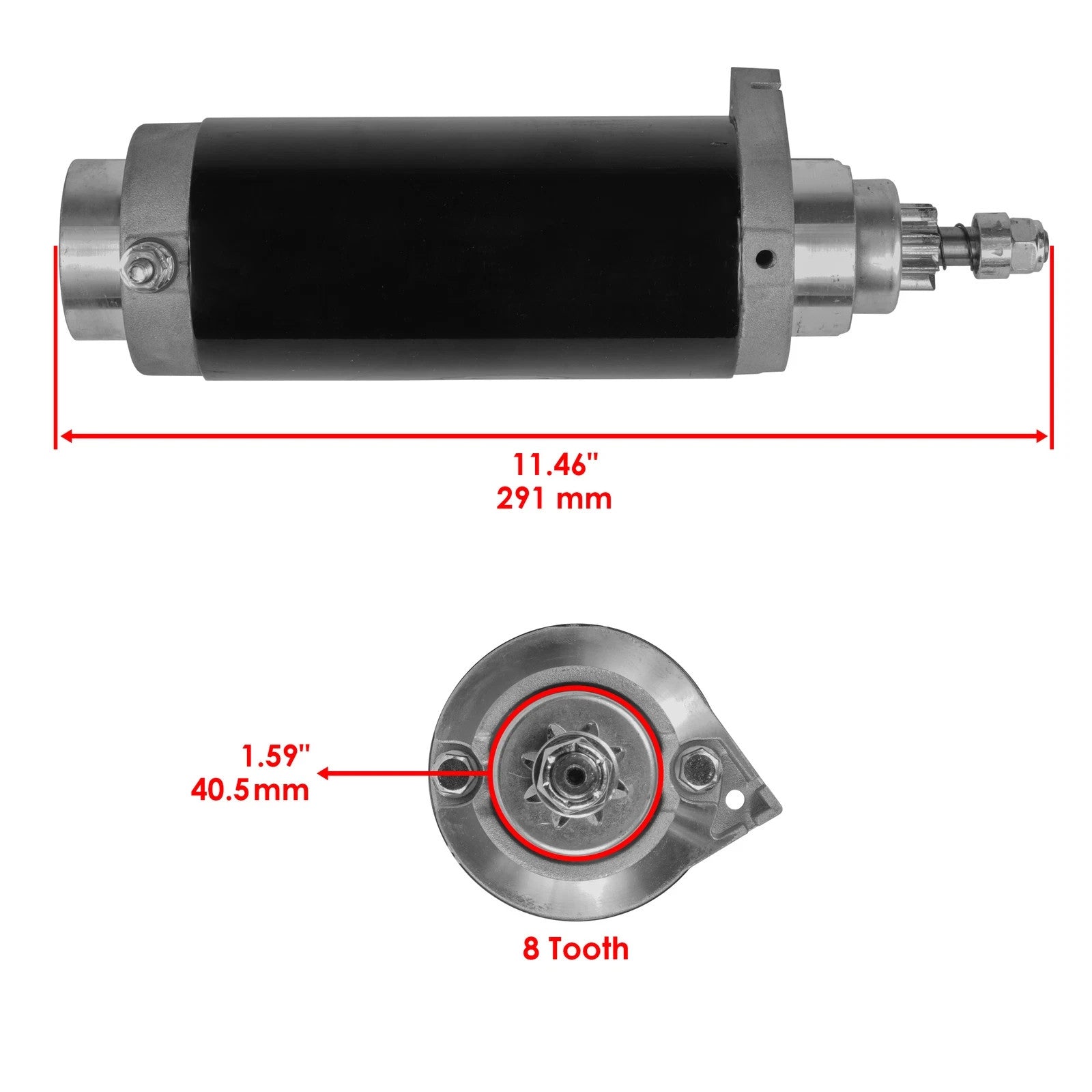 Starter for Mercury Mariner 50-884238T 50-77141