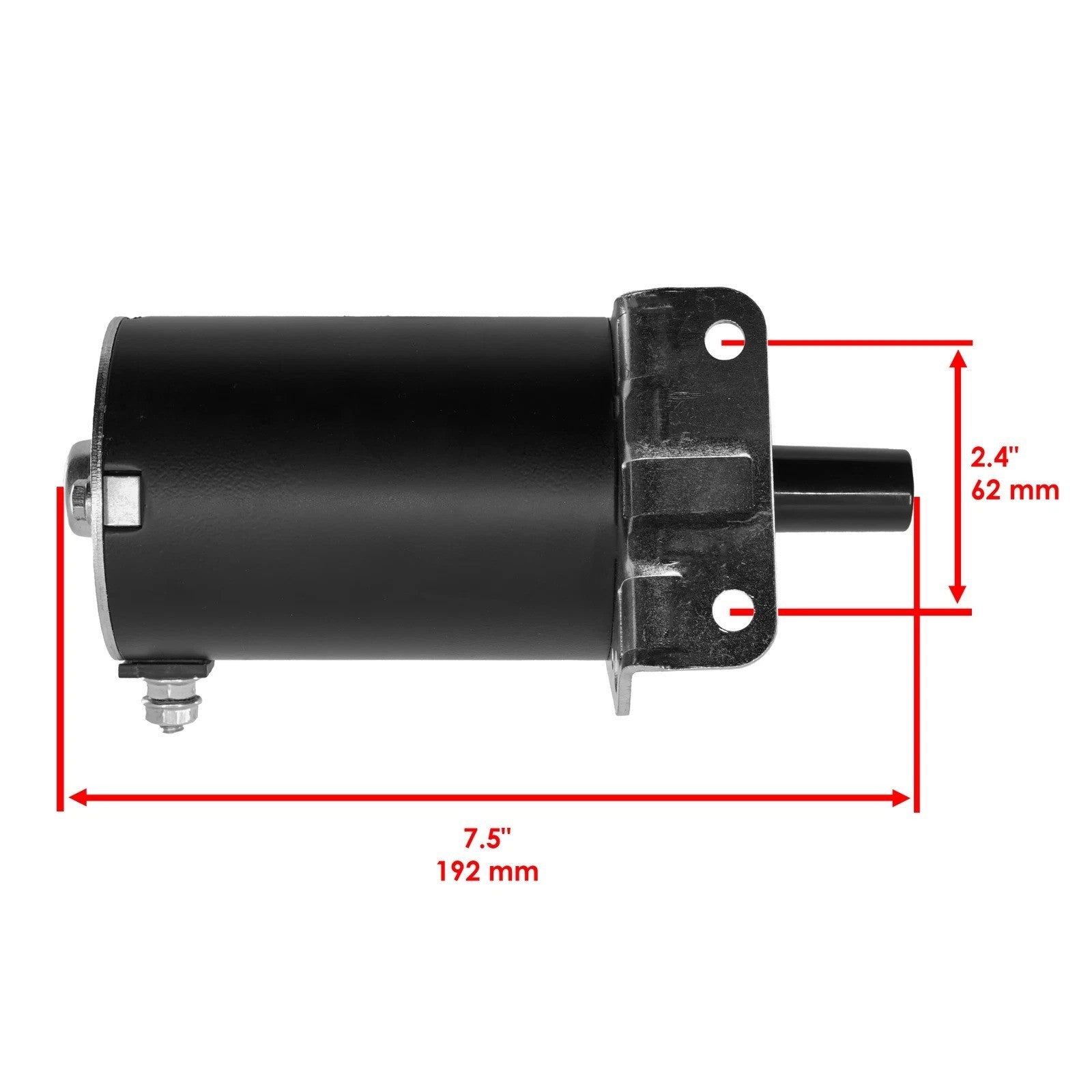 Caltric Starter Motor For Briggs and Stratton 590476 BS590476 Tractor Engines