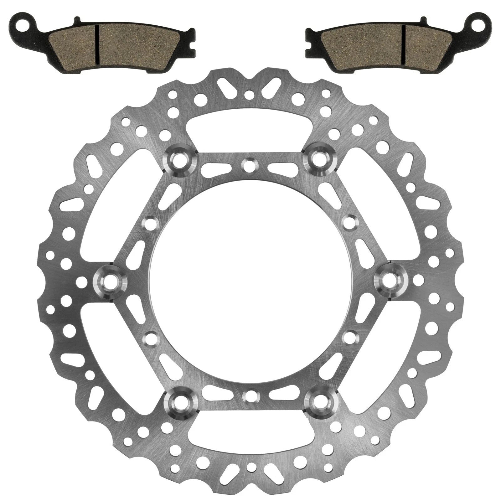 Front Brake Disc & Pads For Yamaha YZ125X 2021-25 YZ250FX YZ250X YZ450F 2020-25