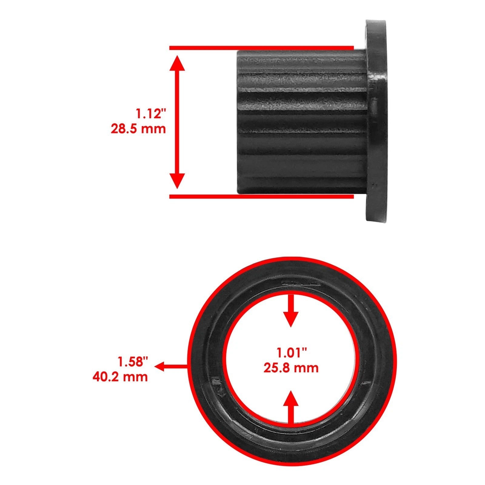 M167267 Yoke Bushing For John Deere Z235 Z255 Z335E Z335M Z345M Z345R Z355E