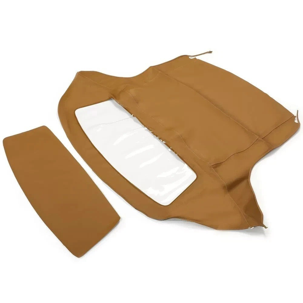 HECASA For BMW Z3 1996-2002 Convertible Soft Top Tan w/ Plastic Window 96-02