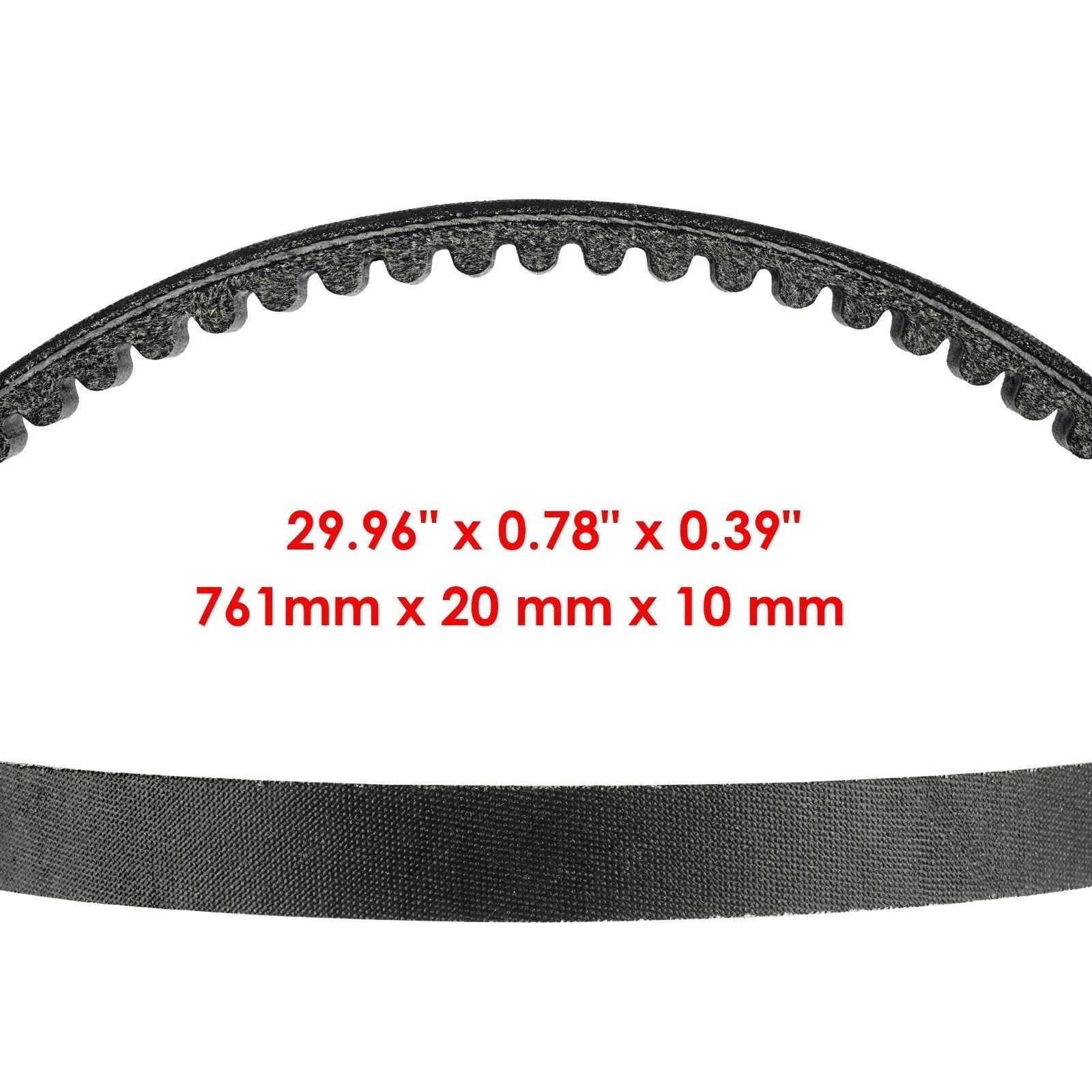 Caltric CVT Drive Belt For Polaris RZR 170 2009-2021 0454497