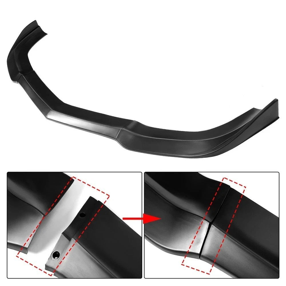Fits Dodge Charger SRT8 V8 2011-2014 Front Bumper Lip Splittle Matte Black