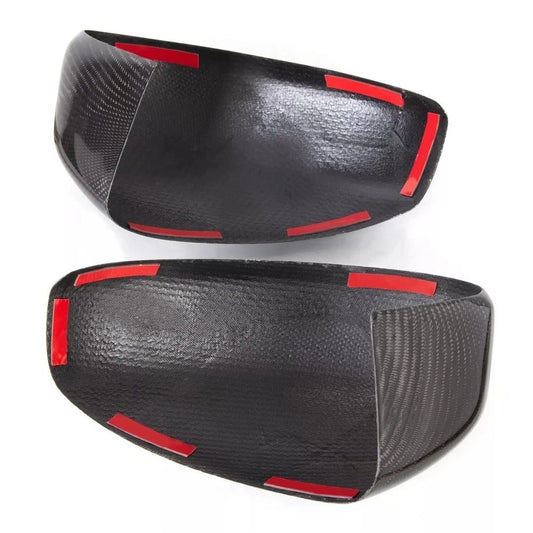 HECASA FOR 03-07 INFINITI G35 COUPE CARBON FIBER DIRECT ADD-ON MIRROR COVER