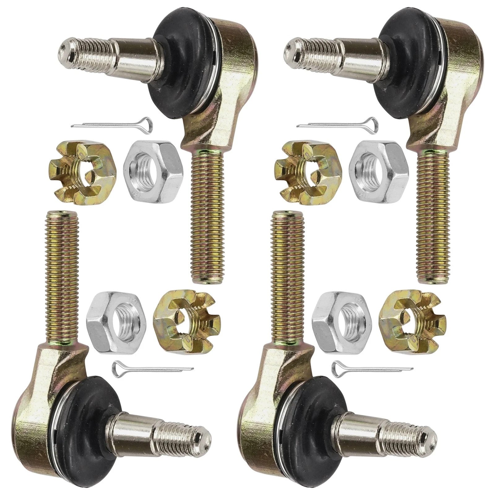 for Yamaha Kodiak 400 YFM400 YFM-400 1993-2002 Two Sers Tie Rod End Kit