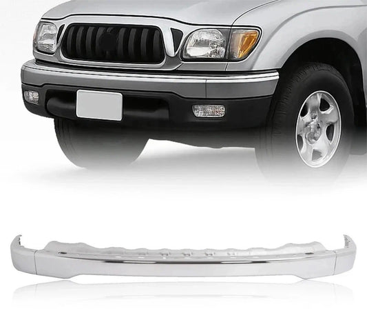 Front Bumper Face Bar Chrome For Toyota Tacoma Pickup 2001 2002 2003 2004