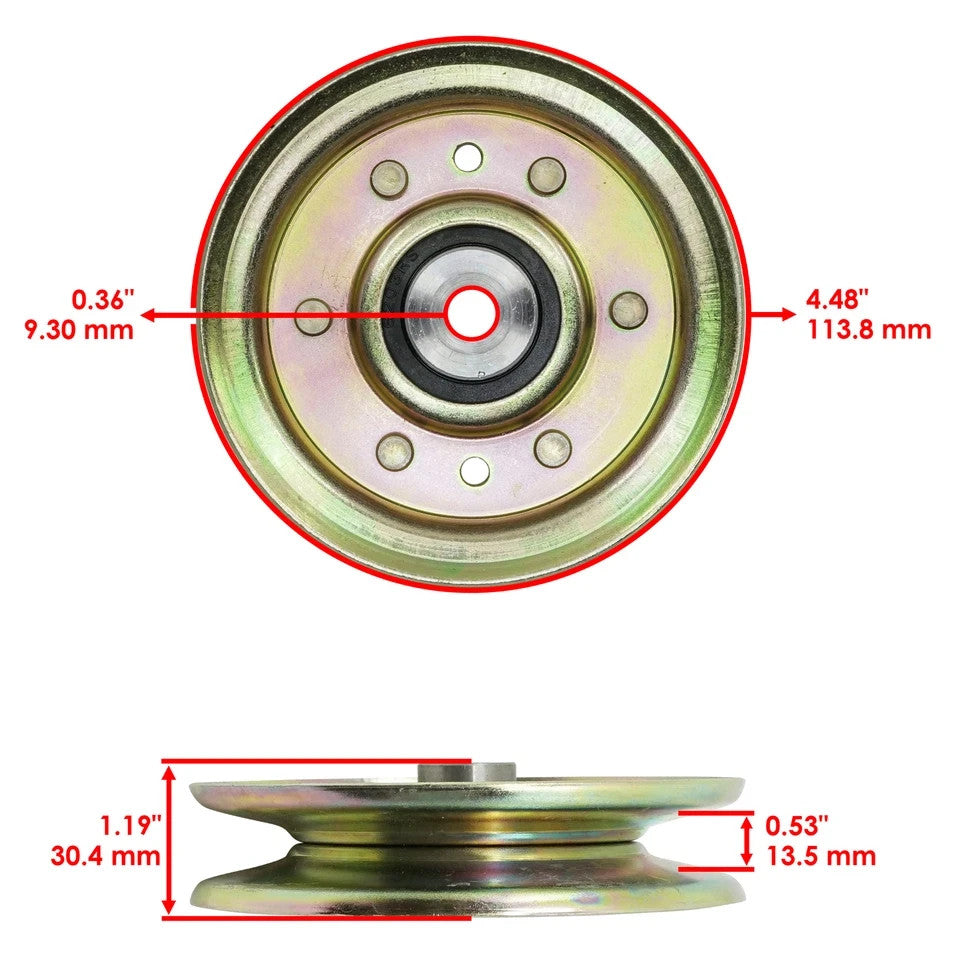 Idler Pulley For Ayp Poulan Craftsman Husqvarna 532193195 193195 184058 189993