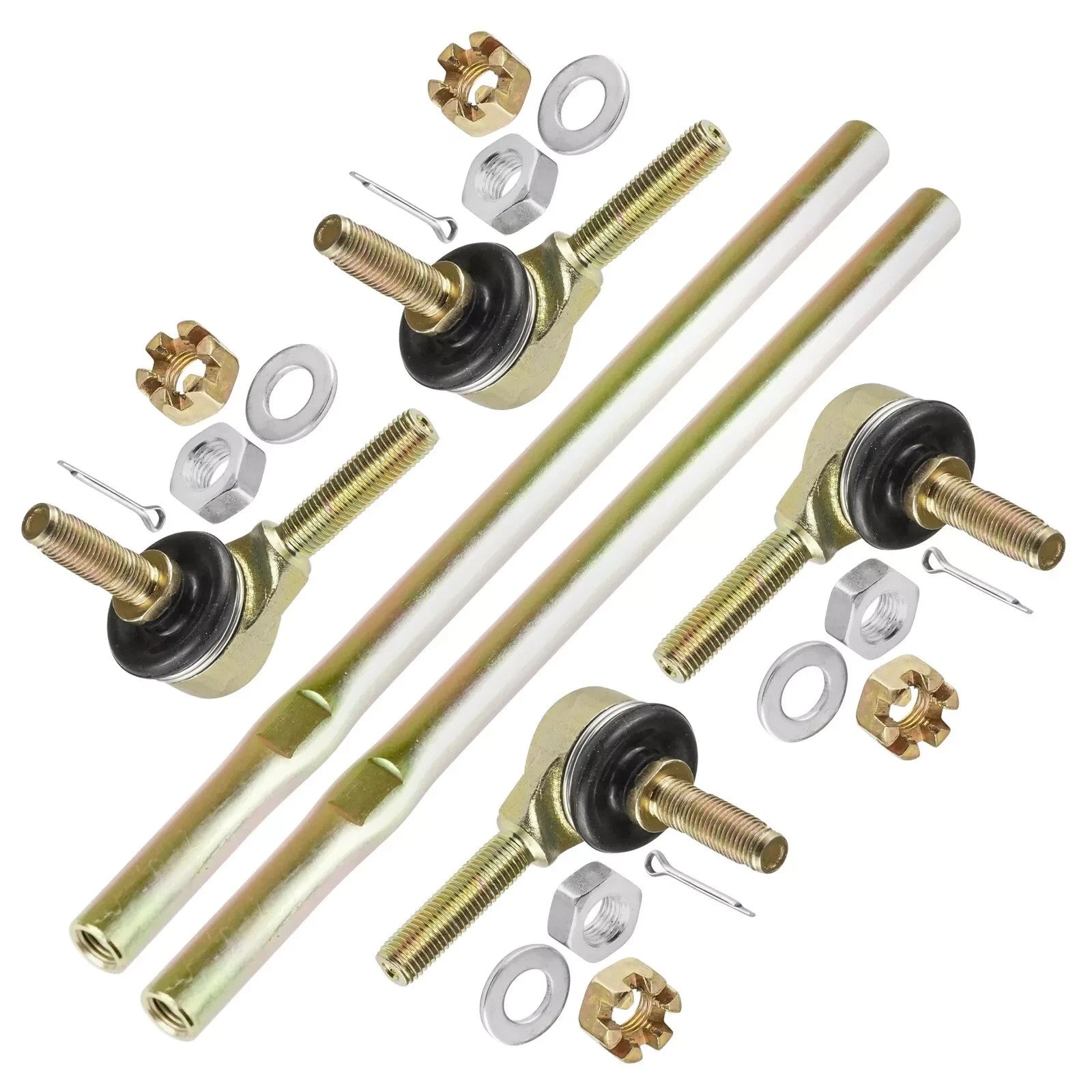 2 Steering Tie Rod And Tie Rod End for Suzuki LT250 R Quadracer 250 2X4 1985-86