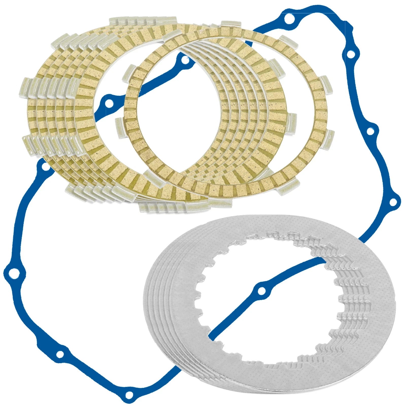 Clutch Friction Plates And Gasket Kit for Honda Cm450C Cm450E 1982 1983