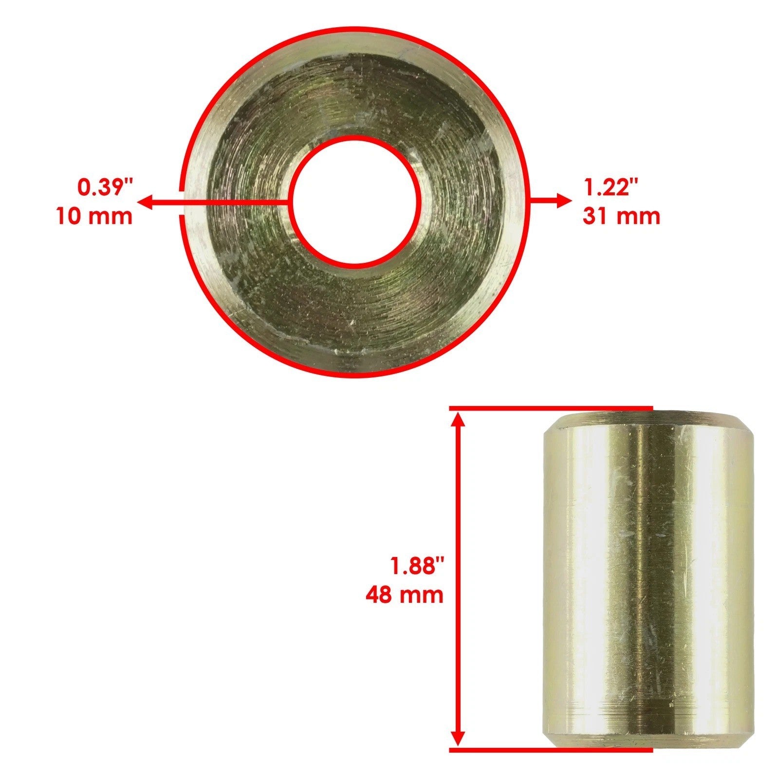 Rear Knuckle Bushing Kit For Polaris Sportsman 335 99-2000/ 400 01-02/ 500 96-02