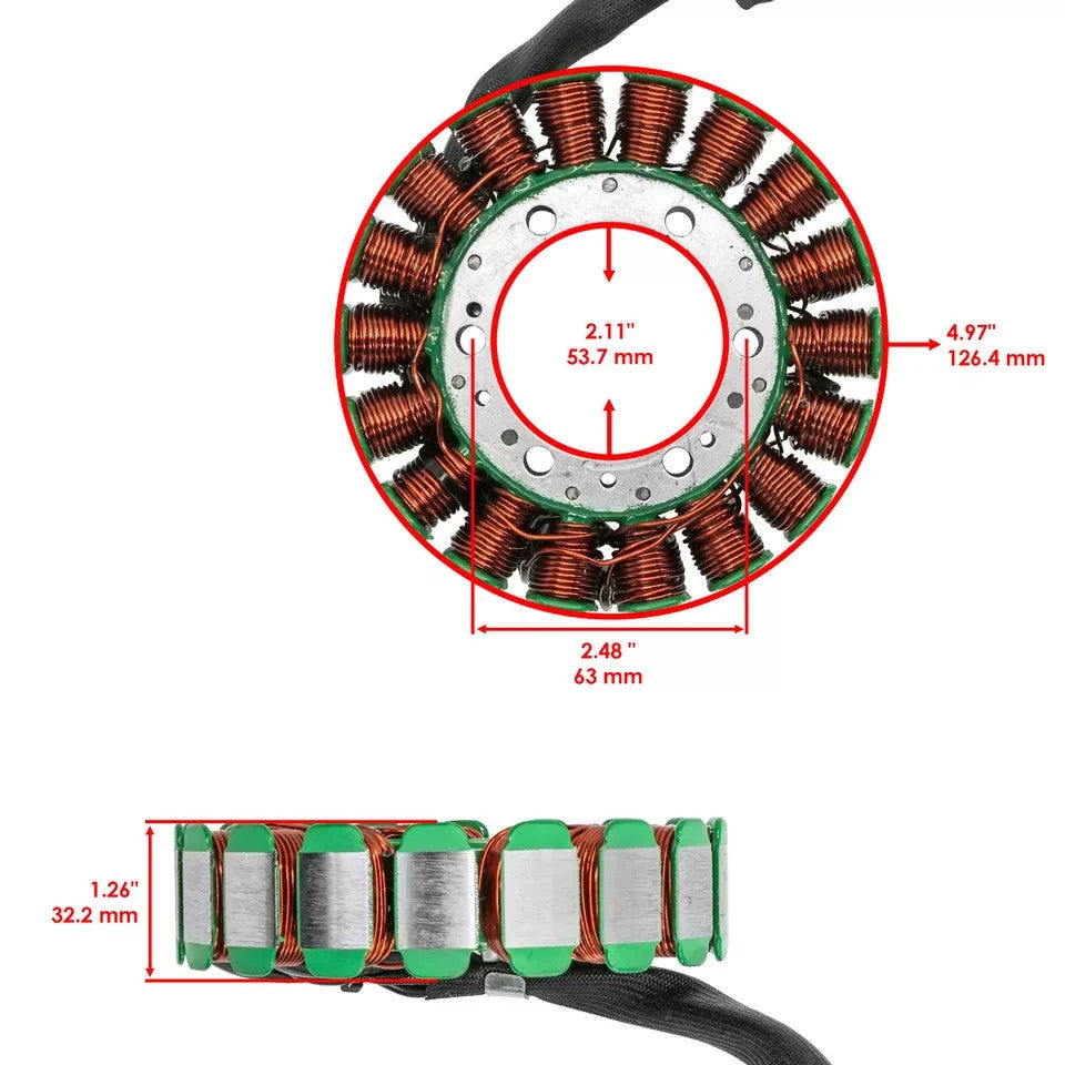 4019180 Stator For Polaris RZR Pro XP 2021-2024 / RZR Pro XP 4 2020-2024