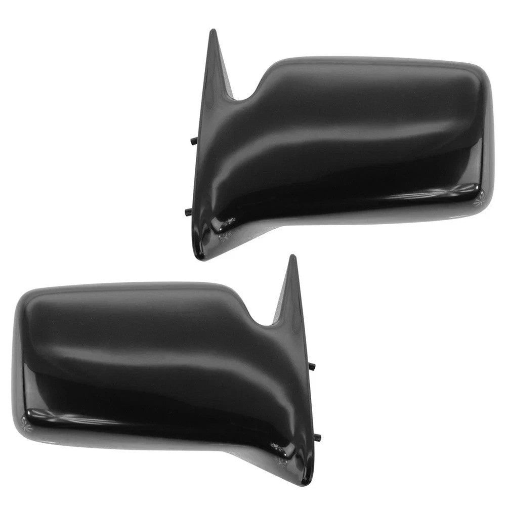 Manual Side Mirrors Set Pair Left LH & Right RH for 87-96 Dakota Pickup Truck
