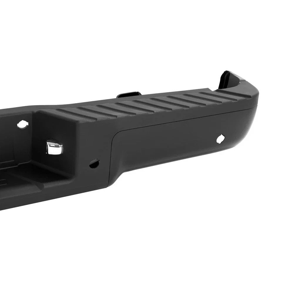 Rear Bumper Assembly Black Steel w/Sensor For Ford F150 F-150 Pickup 2009-2014