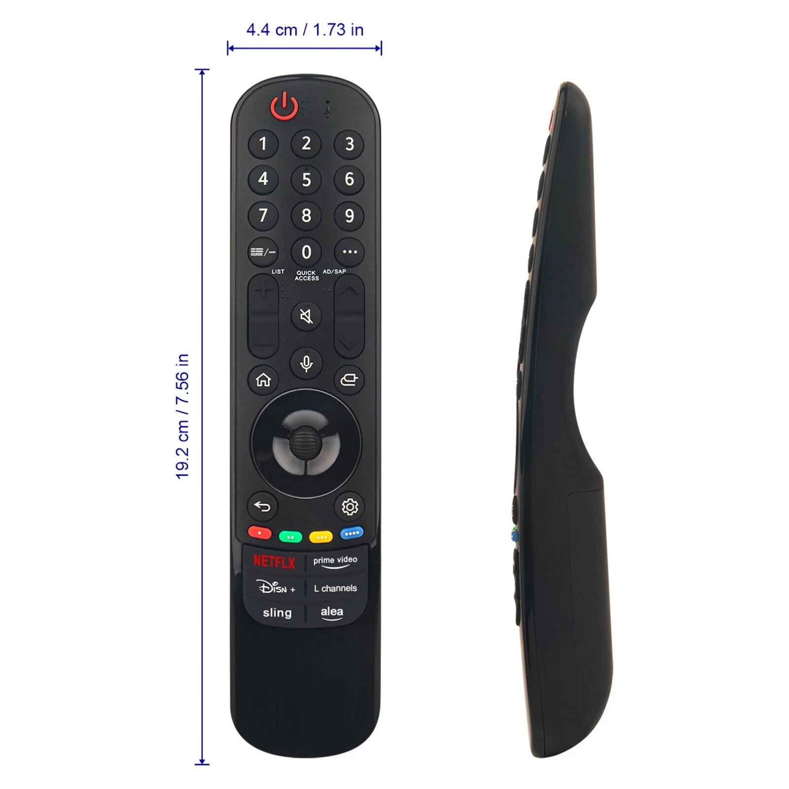 MR24GA MR24GN Replace Magic Remote with Voice and Pointer for LG 2023 2024 TVs
