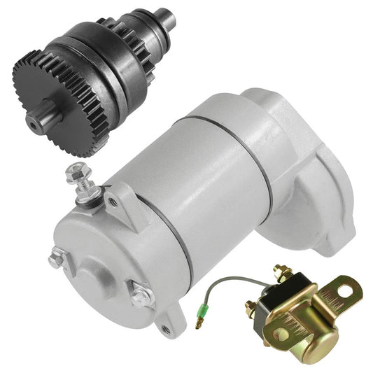 Starter Drive & Relay Solenoid for Polaris Xplorer 400 4X4 1996-1999 2000-2002