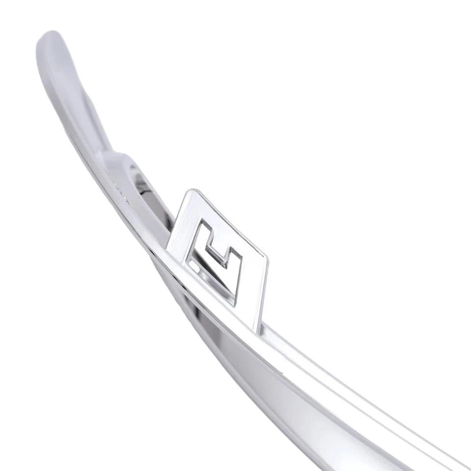 HECASA Right Side Chrome Fog Light Cover Trim Bezel For Chrysler 300 2015-2024