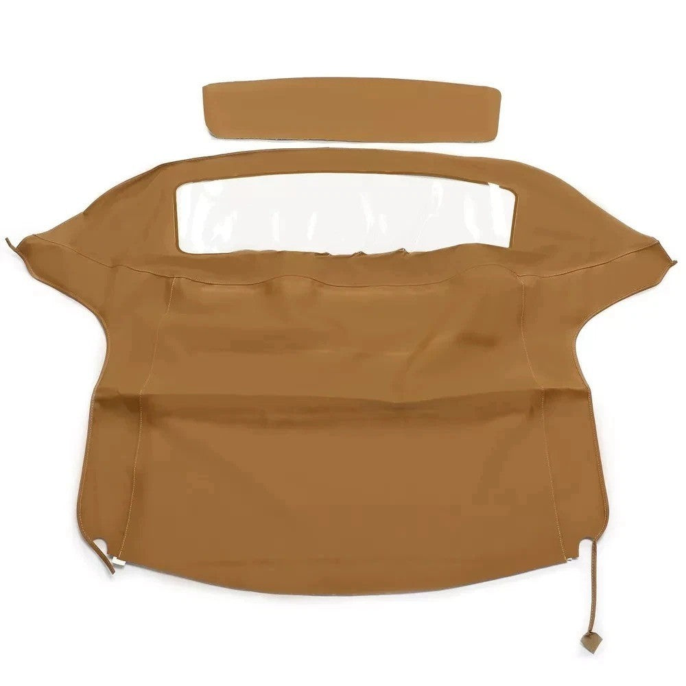 HECASA For BMW Z3 1996-2002 Convertible Soft Top Tan w/ Plastic Window 96-02
