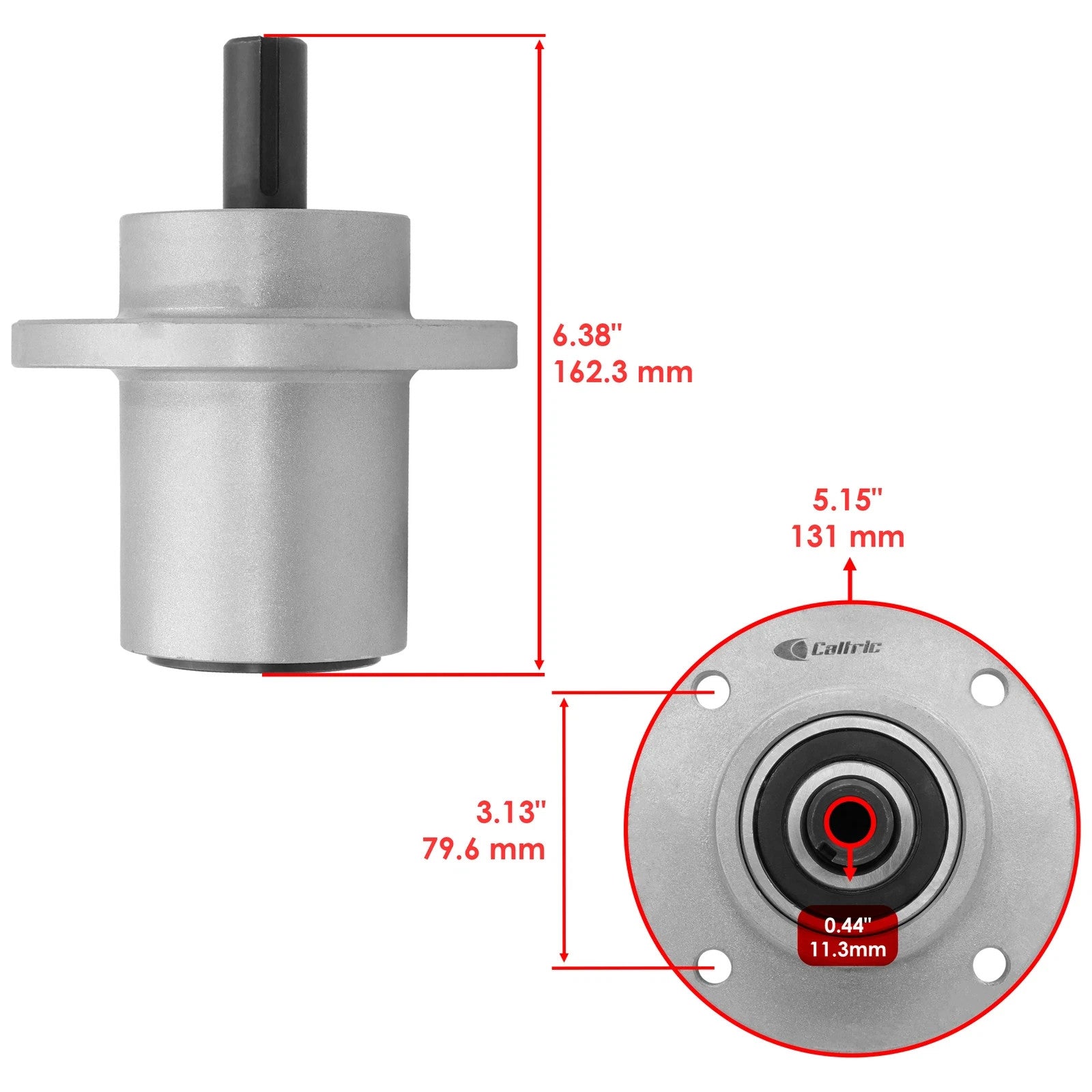 037-2002-00 Deck Spindle For Bad Boy Revolt 36" 20-25 / Revolt SD 34" 42" 23-25