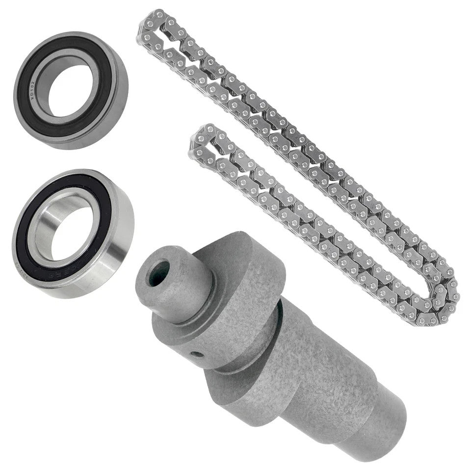 Camshaft W/ Bearings Chain for Yamaha Kodiak 400 YFM400FA YFM400A 2X4 4X4 02-06