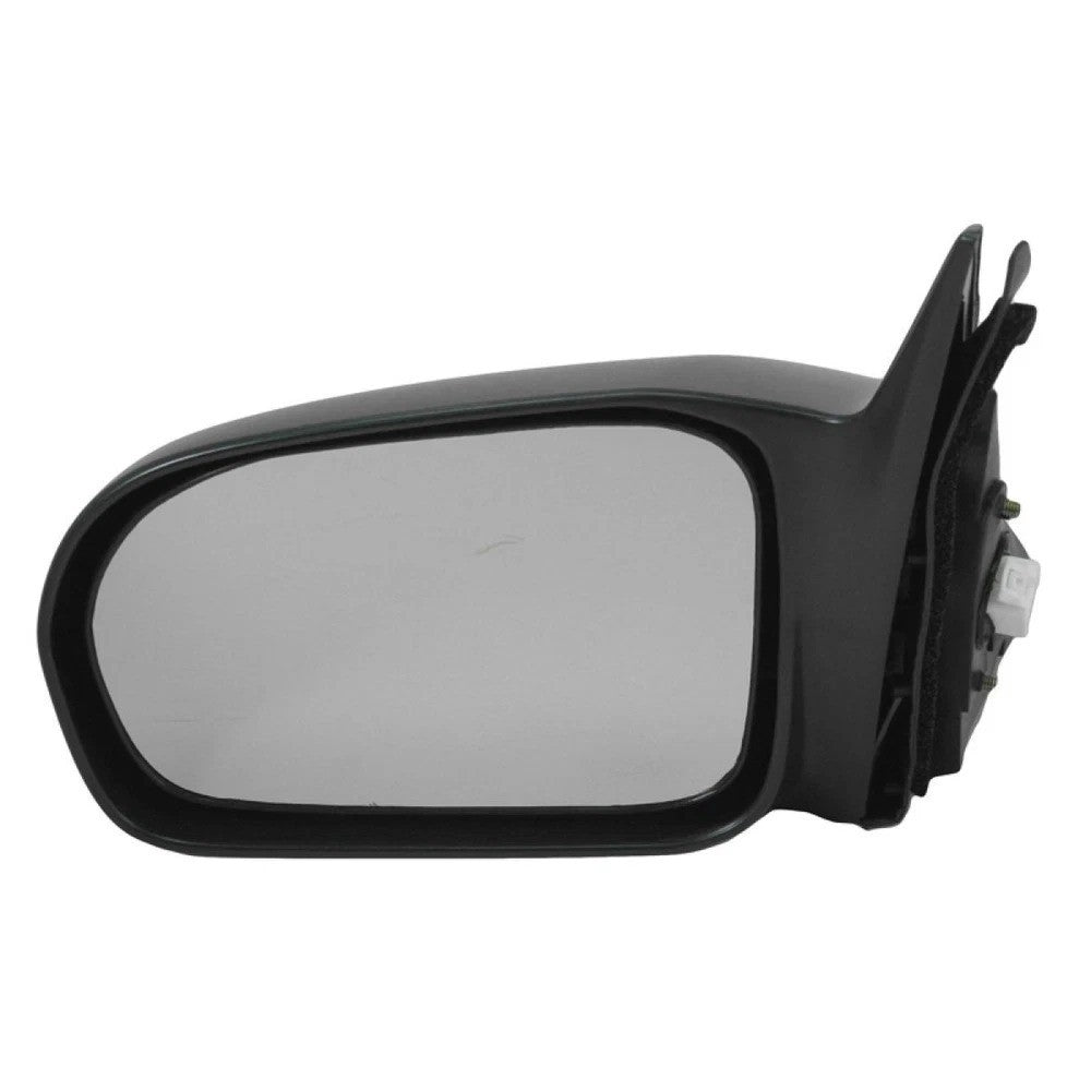 Power Side View Mirrors Black Left & Right Pair Set for 01-05 Civic 4 Door Sedan