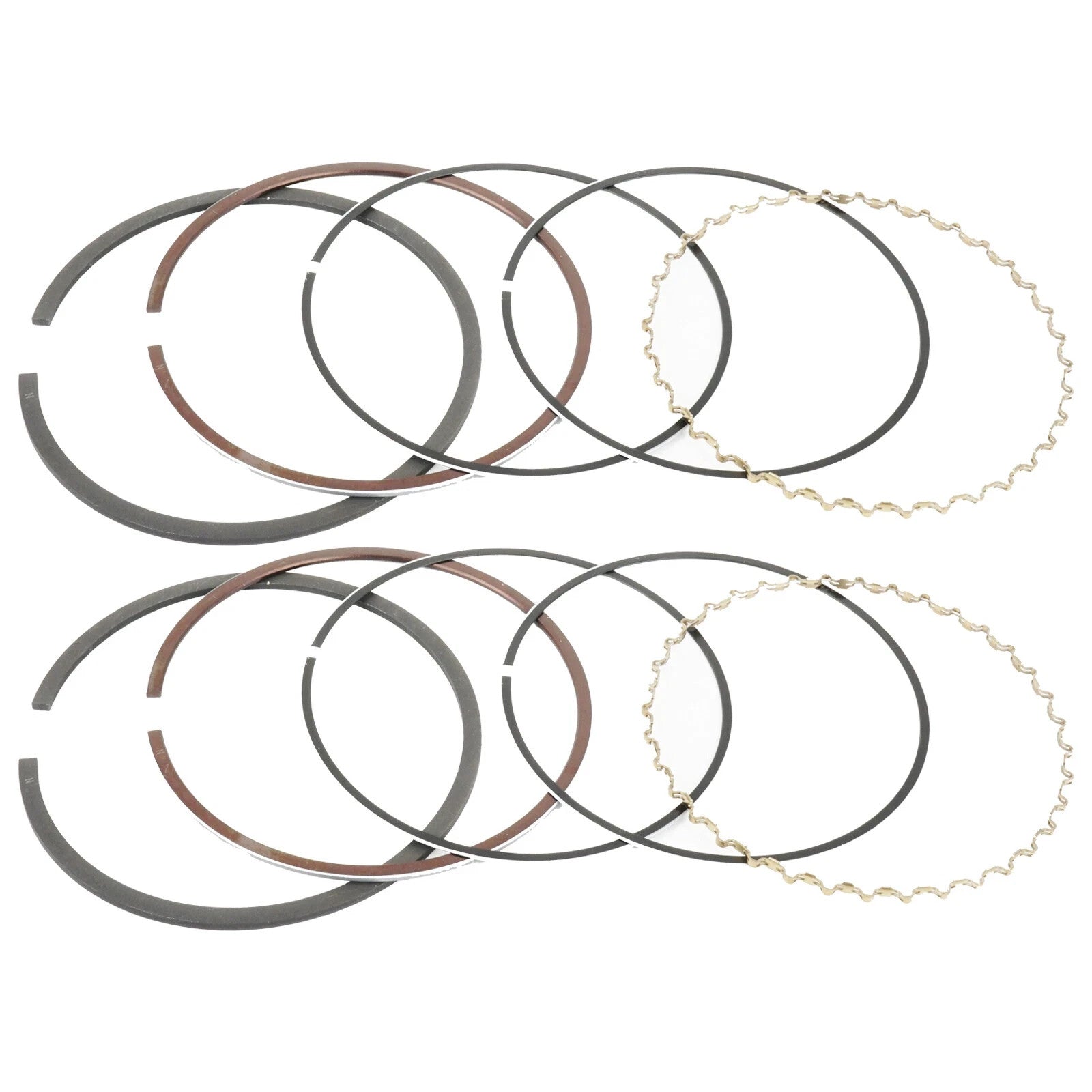 2 Piston Ring Kit for Polaris Sportsman 700 EFI 2002 2003 2004 2005 2006 2007