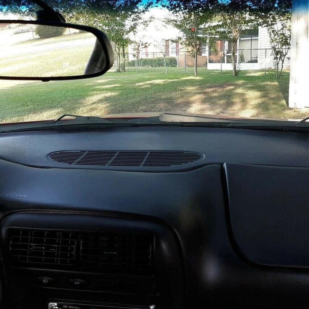 Black Molded Dash Board Cover Bezel Cap Overlay For Camaro Firebird 1997-2002