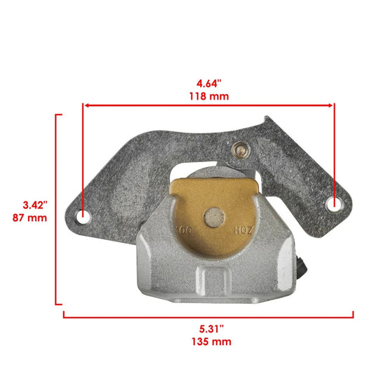 Front Right Brake Caliper W/ Pad For Honda TRX500FM Foreman 500 4X4 2012-2019