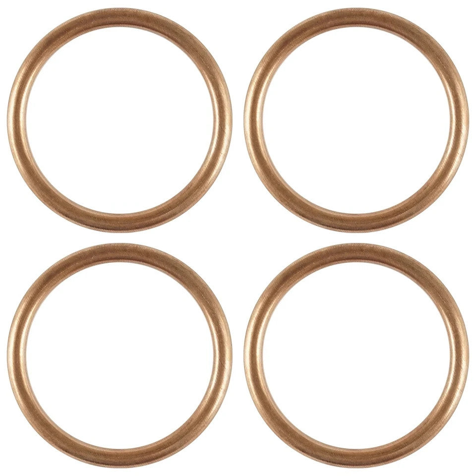 4-Pack Exhaust Pipe Gasket for Honda VF1100C V65 Magna 1983 1984 1985 1986