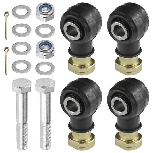 2 Sets Of Tie Rod End Kits for Polaris Hawkeye 300 2X4 4X4 2006-2011
