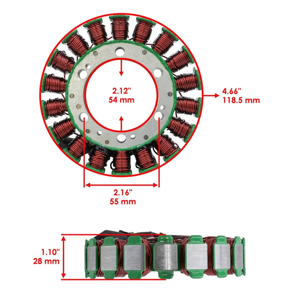 Stator for Honda VT750CDA VT750CDB VT750CDC VT750CDD Shadow ACE Deluxe 2002 2003