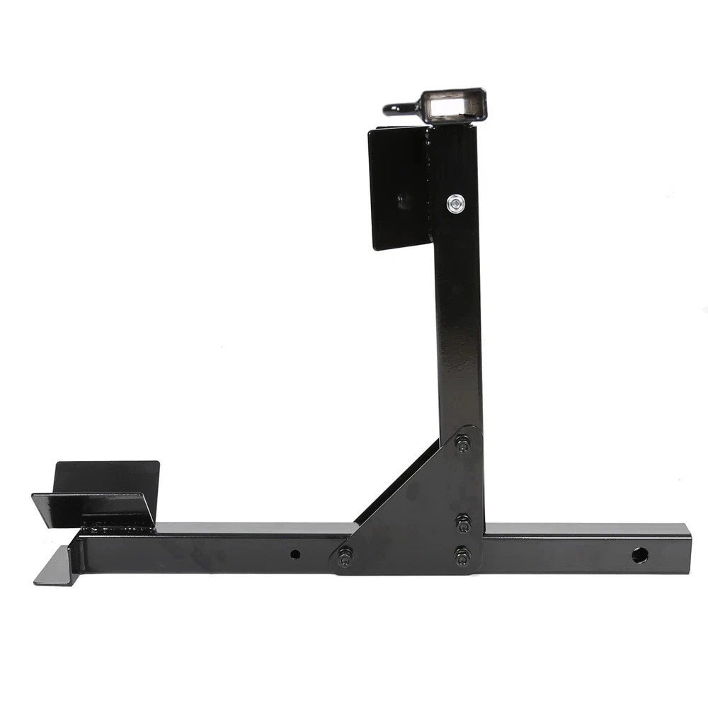 HECASA Motorcycle Trailer Carrier Tow Hitch Rack Motorcycle Carrier Black