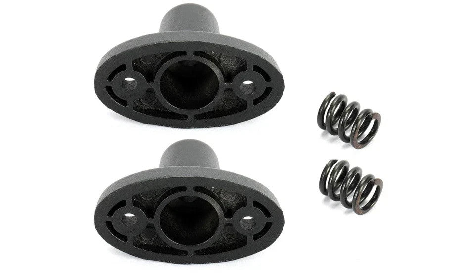 HECASA Sun Visor Repair Bracket Kits For Jeep 97-02 TJ Wrangler Aluminum 924-531