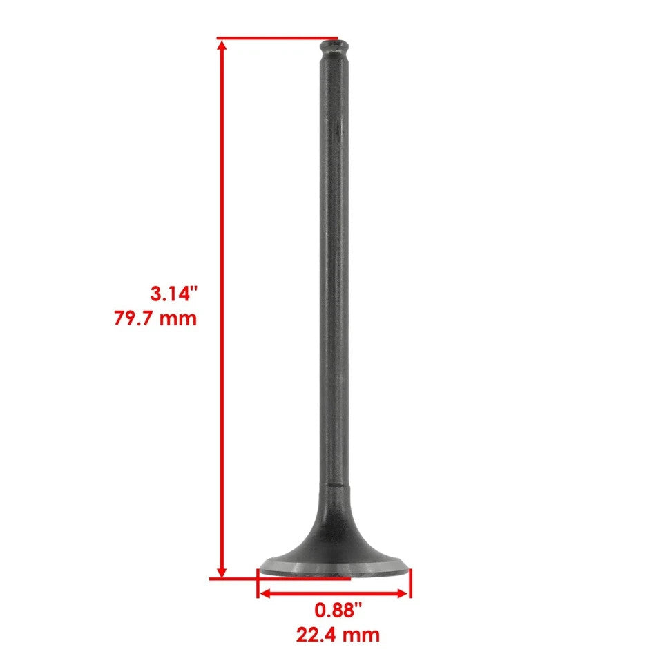2x Exhaust & Intake Valve for Honda CRF150R 2007 2008 2009 2012 2013 2014-2023